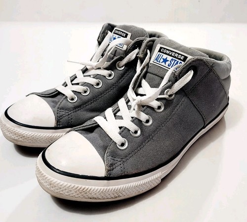 Converse All Star Chuck Taylor Mid Top Junior taglia 6 grigie adatte a W 7