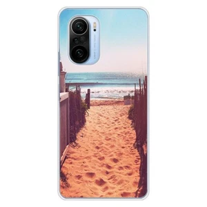Coque en silicone imprimée compatible Xiaomi Mi 11i Chemin de plage - Photo 1 sur 6