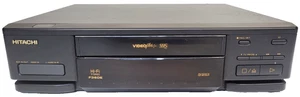 Hitachi VT-F360E Video Cassette Grabadora Reproductor VHS Negro Potencia Probada Solo - Imagen 1 de 7