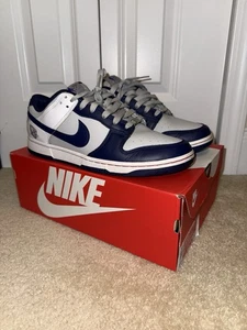 Size 11.5 - Nike Dunk Low EMB x NBA 75th Anniversary - Brooklyn Nets 2021 - Picture 1 of 8