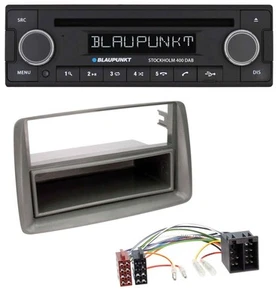 Blaupunkt MP3 Bluetooth DAB CD USB Autoradio für Fiat Panda (169 2003-2012) grau - Bild 1 von 6