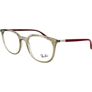 Ray Ban RB7190 Unisex Plastic Eyeglass Frame 8083 Transparent Grey 51-19 - Picture 1 of 4
