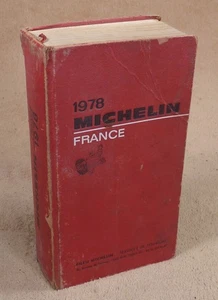 GUIDE ROUGE MICHELIN 1978 FRANCE GUIDE TOURISTIQUE ET ROUTIER - Picture 1 of 8