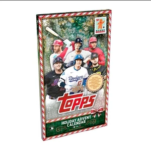 2025 Topps Baseball Holiday Advent Calendar Sealed Box - Preorder - Picture 1 of 1