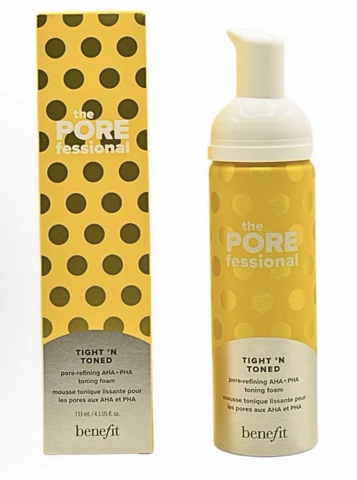 Tóner Benefit The POREfessional Tight 'n Toned Refinador de Poros AHA+PHA 4,5 OZ NUEVO EN CAJA Foto 1 de 3