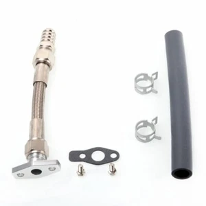 TRITDT se adapta a Garrett GT25 GT28 Turbo Línea de Drenaje de Aceite Kit Perno Brida M8 38 mm - Imagen 1 de 1