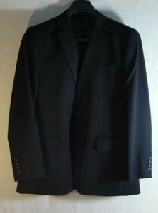 Stafford Suit Coat Tailored culture Classic Fit shinny Black - Bild 1 von 11