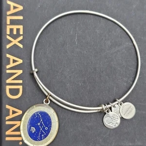 Alex and Ani Virgo Charm Bracelet - Picture 1 of 7