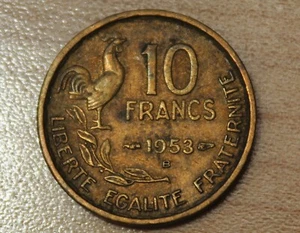 1953 B France 10 Francs - Picture 1 of 2