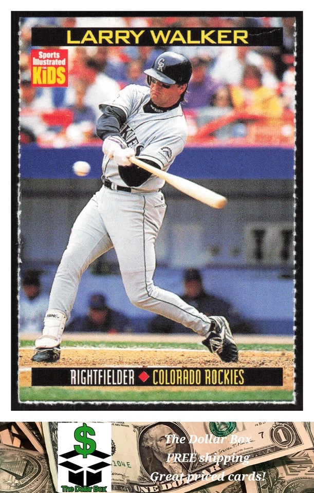 1998 Sports Illustrated for Kids #669 Larry Walker - Colorado Rockies - Image 1 of 2