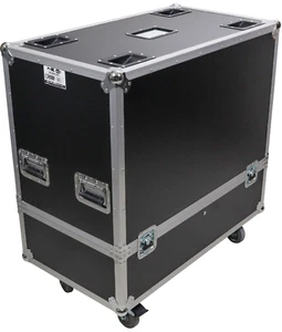 ProX XS-SP2X301817W ATA Dual Speaker Flight Case For RCF HDM45A HD35A - Picture 1 of 6