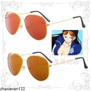 HOT One Piece Cosplay Nico·Robin Glasses Costume Halloween Woman Sunglasses Prop - Picture 1 of 5