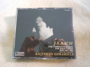 BACH: KAZUHITO YAMASHITA - COMPLETE SUITES SOLO CELLO / GUITAR (CD, 2-Disc) RARE - Imagen 1 de 2