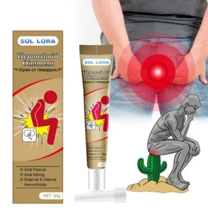 Hemorrhoids Remove Ointment Herbal Cream Relief Piles Pain Reduce Itching SALE - Picture 1 of 19