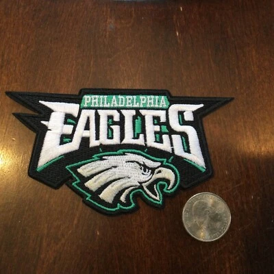 Eagles embroidered iron on Patch  4" x 2.5" - Image 1 of 2