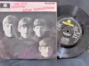 THE BEATLES E.P " ALL MY LOVING " 2ND PRESSING EX+ COND.IN Or.PIC SL. - Picture 1 of 2