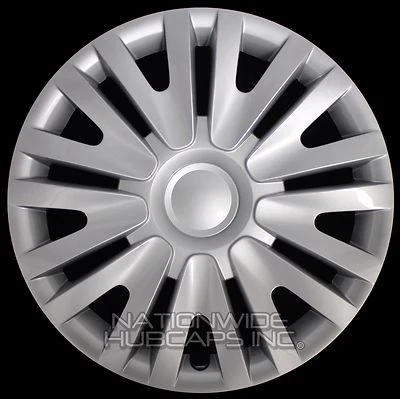 Juego de 4 cubiertas de rueda de 15" tapacubos a presión de llanta completa para neumáticos R15 y ruedas de acero  Foto 1 de 4