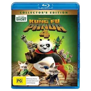 Kung Fu Panda 4 (Blu-Ray, 2024) NEW - Picture 1 of 2