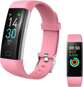 Fitness Tracker with Heart Rate Monitor/Step Counter/Calories, Activity Tracker - Picture 1 of 14