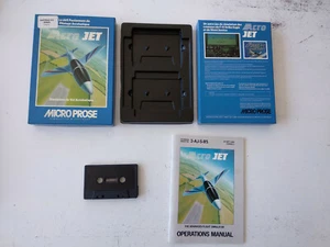 Acrojet Acro Jet K7 Cassettes Amstrad CPC Francais MICROPROSE - Imagen 1 de 2
