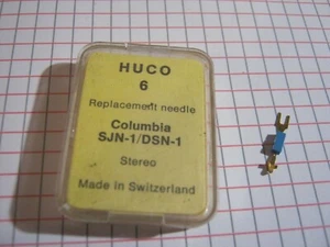 Puntina Giradischi HUCO 6 Per Columbia SJN-1/DSN-1  Ricambi Audio - Picture 1 of 1