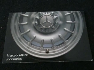 1979 1980 Mercedes Accessory Brochure 240 280 SE E 300SD 450 SEL SL SLC Catalog - Picture 1 of 8