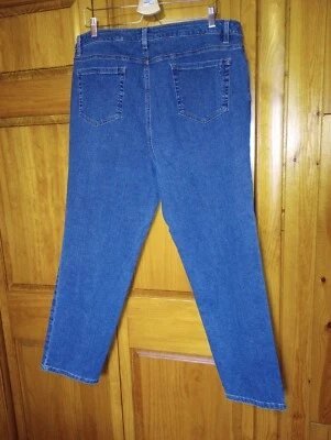 Liz Claiborne Denim Hepburn Jeans Womens Plus size with a 42" waist, 30" inseam - Image 1 of 4