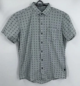 Kuhl Krossfire Shirt Mens M Gray Tapered Fit Button Down Lightweight Pocket - Picture 1 of 7