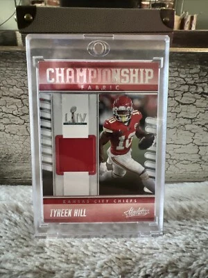 2023 Panini Absolute - Championship Fabric #CF-9 Tyreek Hill (MEM) - Image 1 of 2