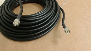 30 FT  LMR-400  Ham Radio LMR Antenna  PL-259 UHF to UHF- Male  coax cable  - Picture 1 of 1
