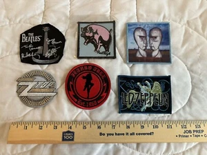 ROCK RELATED PATCHES - SET OF SIX - Bild 1 von 1