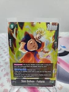DBS - Son Gohan: Future FB02-089 - SR - Fusion World: Blazing Aura - NM/M - Bild 1 von 2