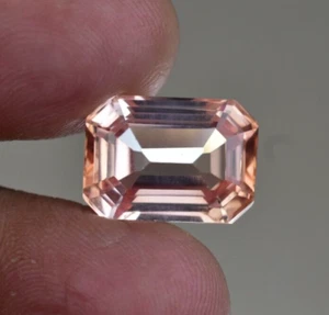 Topacio Imperial Natural 13.20 Ct Esmeralda Certificada Impecable Piedra Preciosa Suelta - Imagen 1 de 7