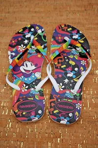 Havaianas Flipflops Sandalen Schuhe Damengröße 7/8 schmal Disney Mini Maus neu - Bild 1 von 5