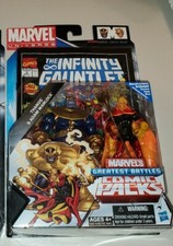 Marvel Universe Thanos Adam Warlock 3.75" Avengers Infinity Gauntlet rare comic 