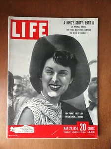 Life Magazine May 29, 1950 New York's First Lady - American Snakes 125 - Imagen 1 de 2