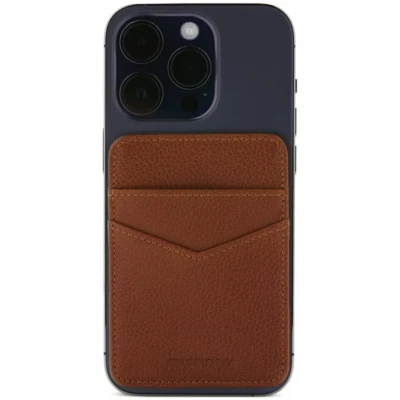 Perry Ellis Portfolio Men's Pebble Card Holder Tan ONE SIZE - Image 1 of 4