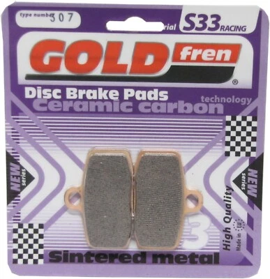 Передние тормозные колодки Goldfren S33 для Husqvarna TC 85 (колеса 2T/19 дюйма/16 дюймов) 2014-2019 - Изображение 1 из 2