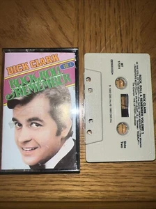 Vintage 1983 Music Cassette Dick Clark Rock Roll & Remember Volume 1 - Picture 1 of 2