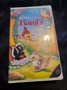 Walt Disney's Classic Bambi VHS Black Diamond The Classics Edition *RARE* - Picture 1 of 3