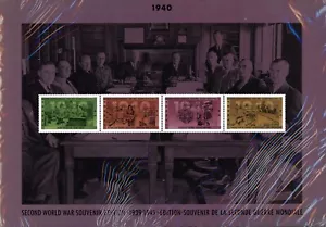 1990 CANADA THEMATIC COLLECTION NO 48, WORLD WAR II 1940 - Picture 1 of 1