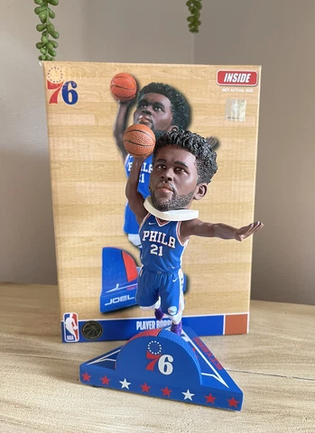JOEL EMBIID Philadelphia 76ers Sixers NBA EXCLUSIVE Bobblehead #/288 NIB! Cover