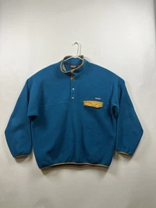 Vintage Patagonia Synchilla Snap T Pullover Fleece Jacket Coat Men's XL - Picture 1 of 10
