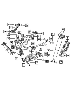 Genuine Mopar Camber Link Left 4743239AB - Picture 1 of 4