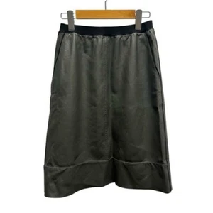 Marc Jacobs Lambs Leather Knee Length Skirt Elastic Waist Bottoms 2 M Size Used - Picture 1 of 7