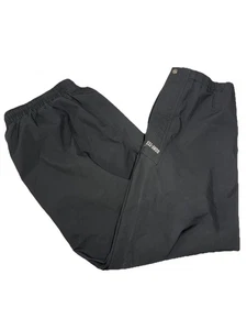 Goretex gefütterte Windhose Unisex PullOn schwarz Kordelzug Beinreißverschluss wasserabweisend - Bild 1 von 10