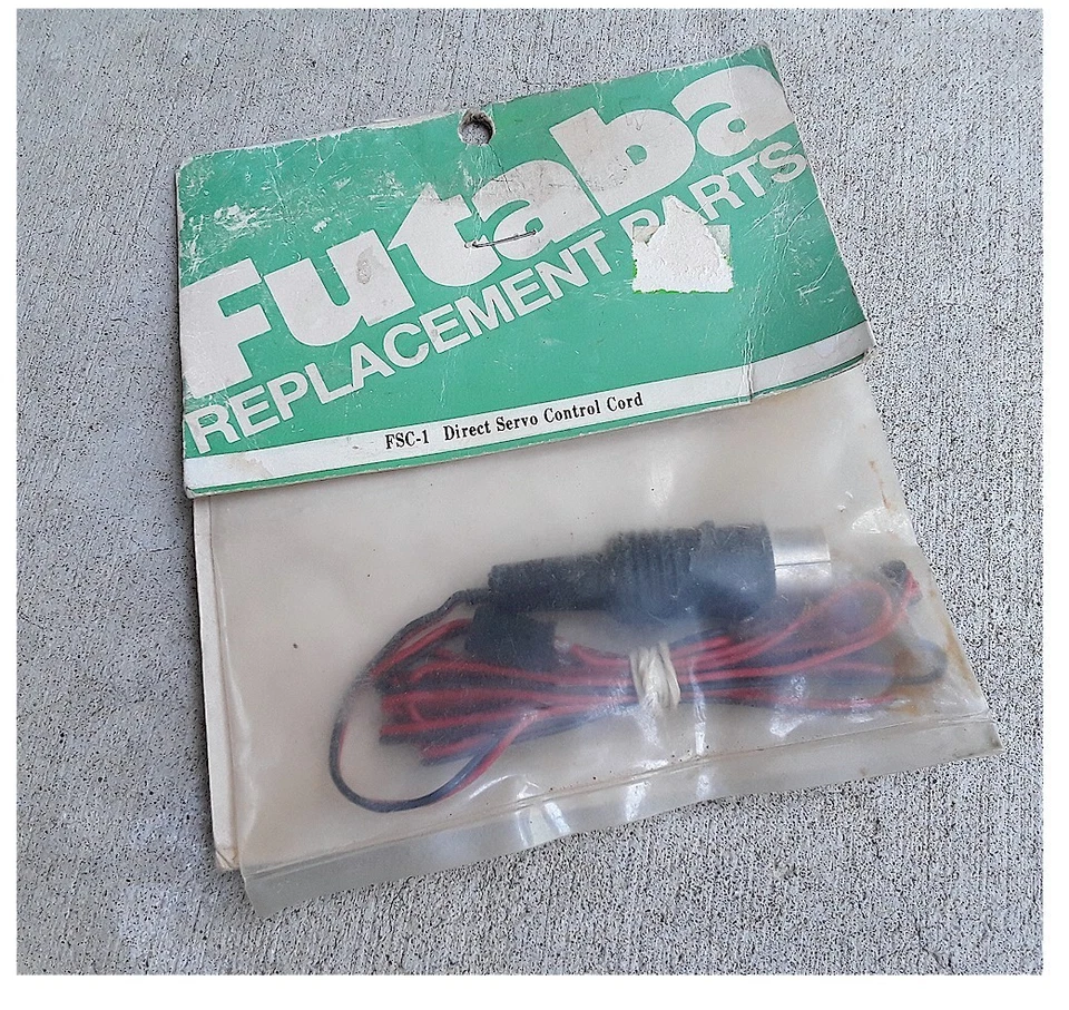 Vintage RC Radio Vintage RC Futaba Direct Servo Control Cord (1) FSC-1 Old Stock - Image 1 of 1