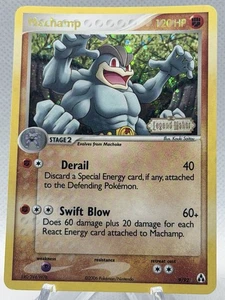 Pokemon Machamp 9/92 Legend Maker Reverse Holo Stamped LP+ - Bild 1 von 2