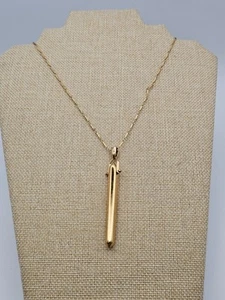 Stella & Dot Rebel Pendant Necklace Gold Color 28" ✨️   - Picture 1 of 16