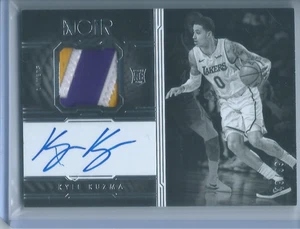 Kyle Kuzma Rookie Patch Auto /99 2017-18 Panini Noir - Picture 1 of 2